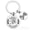 Father and Daughter, variant on Grandad Grandson Fist Bump Keychain Gift