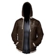 thumbnail image 1 of Sudadera con capucha de Cosdaddy Leon Scott Kennedy para hombre y adulto, Sudadera con capucha con estampado 3d y cremallera, para Halloween y Carnaval, novedad de 2023, 1 of 2