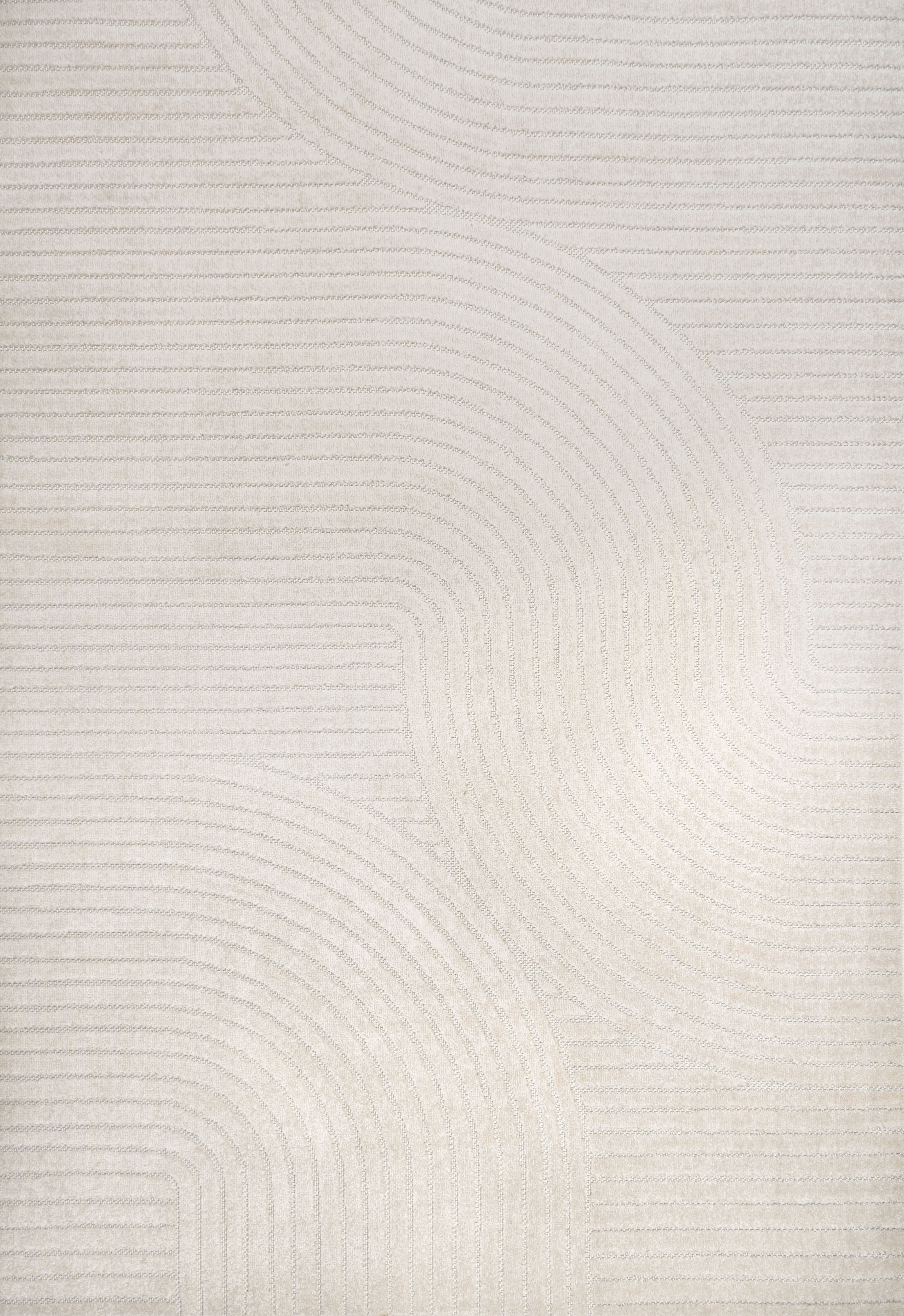 JONATHAN Y SCANDINAVIAN 9 x 12 Area Rug, Hallie Minimalist Curve Geometric - Ivory/Cream, SCN100B-9