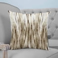 thumbnail image 4 of 20x20 Pillow Covers Set of 2, Brown Beige Vintage Throw Pillow Covers Decorative Couch Cushion Case, Retro Abstract Art Microfiber Square Pillowcases for Bedroom Car Living Room, 4 of 7