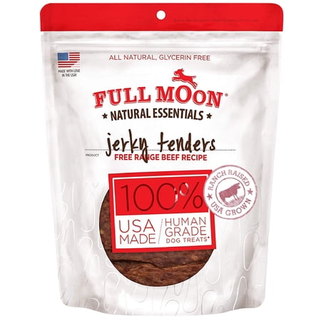 Full Moon All Natural Essentials Beef Jerky Tenders Free Range Human Grade 24 oz RED5