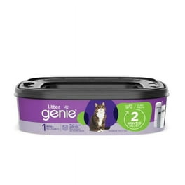 Litter Genie Easy Roll Odor Control Cat Litter Disposal System 1 Refill 24 Disposable Plastic Bags Walmart