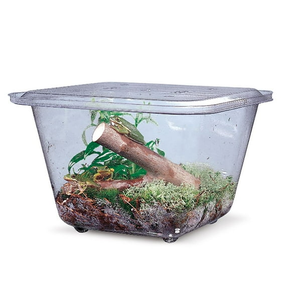 Aquarium/Terrarium, Plastic, 1 Gal