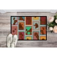 thumbnail image 2 of Lots of Chocolate Standard Poodle Indoor or Outdoor Mat 18x27 27 in x 18 in, 2 of 5