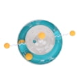 thumbnail image 3 of Turntable Track Toy, Circle Tracking Healthy Materials Puzzle Food Cat Food Dispensing Toy  For Indoor Kittens, 3 of 8