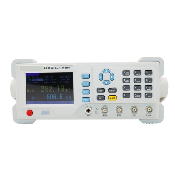 Professional LCR Meter Multimeter Digital Capacitor Tester Desktop Bridge 10Hz~100kHz Capacitor Check ,Easy to Use