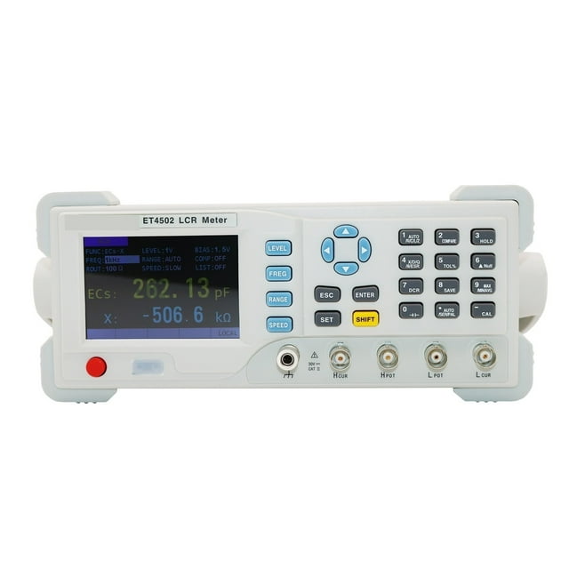 Professional LCR Meter Multimeter Digital Capacitor Tester Desktop Bridge 10Hz~100kHz Capacitor Check ,Easy to Use