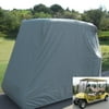 HD Waterproof Golf Cart Cover 4 Passenger 5 Layer Storage Covers for Yamaha, Club Car, EZ Go (Fit up to 115 inch Long)