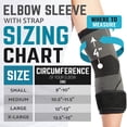 thumbnail image 2 of Dosaele Elbow Brace with Strap for Tendonitis 2 Pack  Tennis Elbow Compression Sleeves  Golf Elbow Treatment, 2 of 5