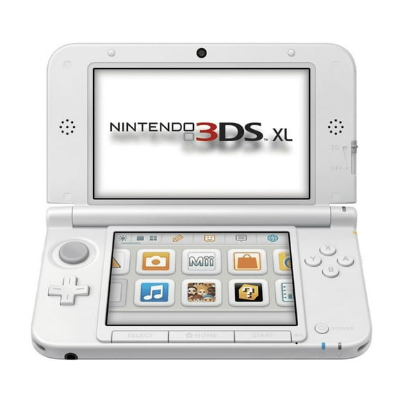 Nintendo - 3DS XL Consola de Videojuegos Portátil Juegos Retro – Blanca (Reacondicionado)