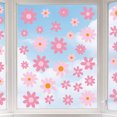 thumbnail image 3 of Vinilos Decorativos Para Pared Juego de pegatinas de pared con diseño de hojas, 1 unidad, autoadhesivas, para dormitorio, sala de estar, entrada y decoración del hogar (rosa). Rkxzt, 3 of 6