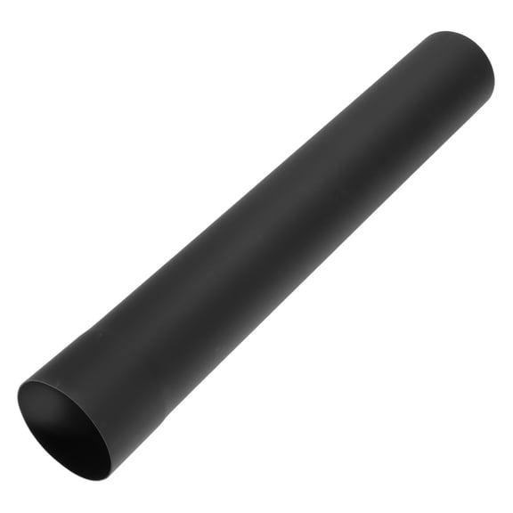 Unique Bargains 2.75" OD Straight Exhaust Pipe Tube T304 Stainless Steel Car Tubing Piping 18" Length Expand-on Ends Surface Blasting Black