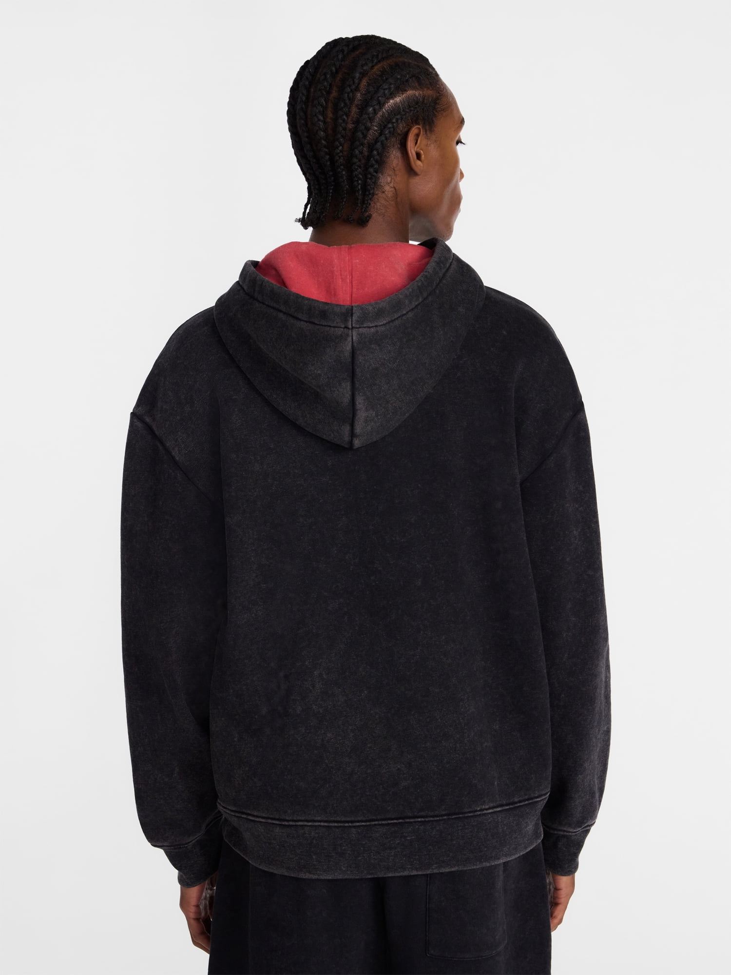 NBA, Men's & Big Men's Oversized Graphic Hoodie, Chicago Bulls, Sizes XS–4XLT