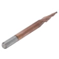 thumbnail image 1 of LYUMO Cone Endmills,Milling Cutter R0.5x15xD4x50 Conical Ball Head Tungsten Steel With Coated For End Milling Slotting,Milling Cutter, 1 of 8