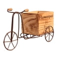 thumbnail image 1 of Cesta para bicicleta Zulema Madera Florero Cesta, 1 of 5