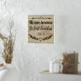 thumbnail image 3 of VHC Brands Celebrate Grace 1 John 4:19 MDF Sign 8x8, Spring Decor, Home Decorations for Wall or Door, Spring and Easter Hanging Decoration, 3 of 4