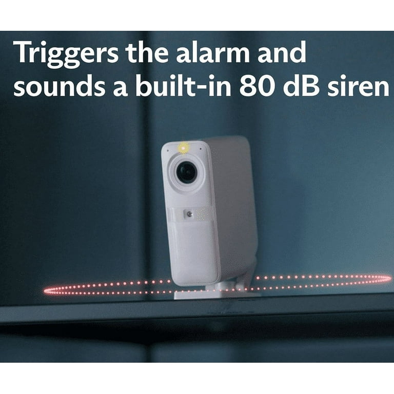 SimpliSafe Smart Alarm Camera, Wireless Indoor Security, AI Motion