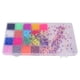 thumbnail image 2 of 20 colores 2,6 mm Perler Beads Mini Perler Set DIY Puzzle juguetes para niños con 3 plantillas, 2 of 8