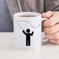 thumbnail image 4 of CafePress - Fly Fishing - 11 oz Ceramic Mug - Novelty Coffee Tea Cup, 4 of 4