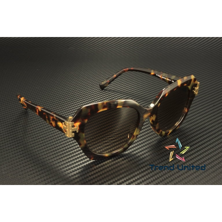 Tory Burch TY 7215U Plastic Womens Cat-Eye Sunglasses Brown  display picture 1
