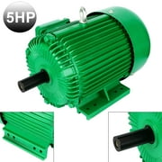 5HP Electric Motor General Purpose Three Phase Motor Super Efficient 1480/1770 RPM,184T Frame 1-1/8“Shaft Diameter CW/CCW Cast Iron Shell 50/60 HZ