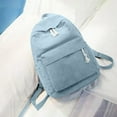 thumbnail image 4 of Clossjun Casual School Backpack For Teens Large Corduroy Bookbag Lightweight Laptop Bag High School College Back To School Daypack, 4 of 6
