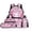 Cherry Blossom Axolotl, variant on Flower Capybara 4 Piece School Backpack Set for Girls Kids 17 Inch Back Pack with Lunch Box Pencil Bag Bookbag for Teens Lightweight Water Bottle Holder for Middle School