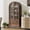 Brown, variant on Walsunny 70"Tall Arched Kitchen Pantry,Storage Cabinet with Glass Doors and Adjustable Shelves,Freestanding Kitchen Hutch Cabinet for Dining Room,Living Room,Reading Room,Nature