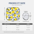 thumbnail image 3 of Zufioo Tropical Lemon Print Folding Car Windshield Sun Visor, Anti-ultraviolet Sun Visor, Suitable for Trucks, Vans Car Accessories-Medium, 3 of 6