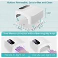 thumbnail image 3 of Máquina de uñas recargable con luz LED para uñas $15600 Milliampere Luz inalámbrica rápida para rizar esmalte de uñas $ Herramienta profesional para uñas con luz de gel, 3 of 5
