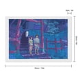 thumbnail image 2 of Diamond Art Kits for Adults - Spirited Away Full Drill Diamond Arts for Beginners, Round 5D Paint with Diamonds Gem Art Painting Kits for Home Wall Decor Gifts 8"x12", 2 of 6