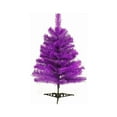 thumbnail image 2 of 2FT Artificial Christmas Tree Purple Tabletop Christmas Tree with Plastic Stand Mini Xmas Pine Tree for Party Supplies Indoor Outdoor Holiday Home Decoration Christmas Decor, 2 of 7