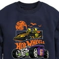 thumbnail image 3 of Hot Wheels - Halloween - Classic Spooky Cars - Toddler & Youth Crewneck Fleece Sweatshirt, 3 of 5