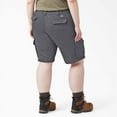 thumbnail image 2 of Dickies Women's Plus Relaxed Fit Cargo Shorts, 11", Graphite Gray, 24W, 2 of 5