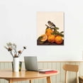 thumbnail image 2 of Nawypu  Wall Decor, Autumn-Bird Standing On Persimmon Canvas Wall Art, Wall Art for Bedroom Living Room Bathroom Kitchen Office,Print Picture Paintings, Framed Ready to Hang 16x20 inch, 2 of 4
