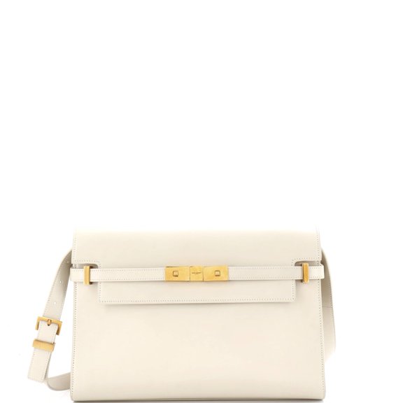 Pre-Owned Manhattan Shoulder Bag Leather Medium By Rebag