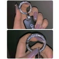 thumbnail image 3 of Crystal Car Keychain Fashionable Bling Car Key Chain with Glitter Rhinestone Holiday Birthday Gift for Women Keychain Accessories Car Key Decorations, 3 of 7