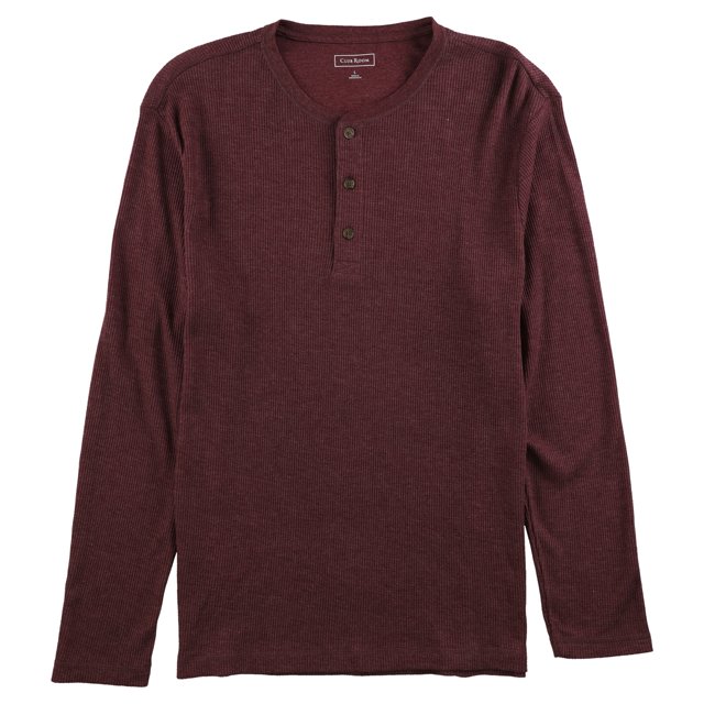 Club Room - Camiseta térmica para hombre, color rojo, mediano