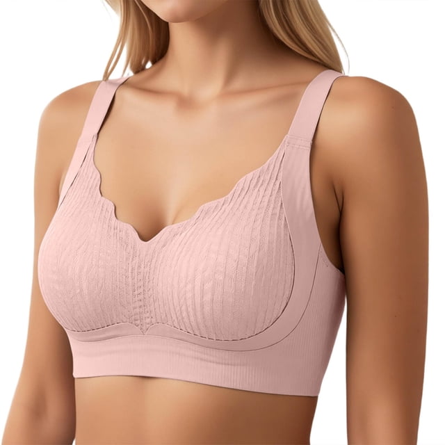 Lift Support T Shirt Bra with Full Coverage Comfort Underwire and Side Smoothing for Everyday Wear Seamless Everyday Support