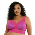thumbnail image 2 of PARFAIT Women's Mia Dot Wire-Free Bralette Bright Pink - 34DDD, 2 of 5