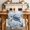 Blue4, variant on Blue Crab Coastal Table Runner 70 Inches, Beach Starfish Nautical Coral Ombre Bed Runner Dresser Scarves Tabletop for Indoor Outdoor Parties/Ceremony/Banquet, 13" x 70"