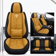 thumbnail image 3 of Juego completo de fundas universales para asientos de coche para Hyundai Sonata Accent Solaris Fiat Bravo Freemont 500 Argo Polestar 2 Accesorios para automóviles, 3 of 5