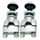 thumbnail image 5 of 2 piezas de elevadores de manillar para motocicleta, abrazadera de montaje de 7/8 pulgadas (22 mm) para motocicletas de motocross, color plata., 5 of 5