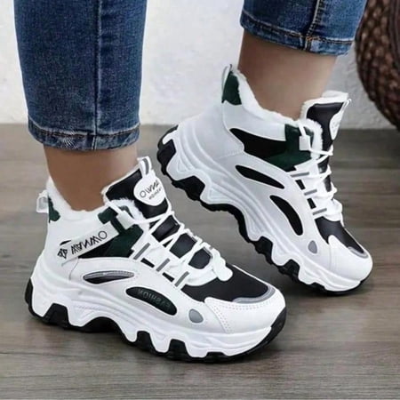 Women s Fleece-Lined Thick-Soled Comfortable Breathable Sports Walking Shoes 2026 Women s Fleece-Lined Thick-Soled Comfortable Breathable Sports Walking Shoes 2026