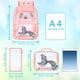 thumbnail image 4 of Mochila AGSDON Clear Kids Sirena PVC 33x43x17 cm, 4 of 9