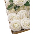 thumbnail image 4 of 25pcs/set PE Artificial Flower Head, Romantic Simulation Flower Head For Decoration, 4 of 5