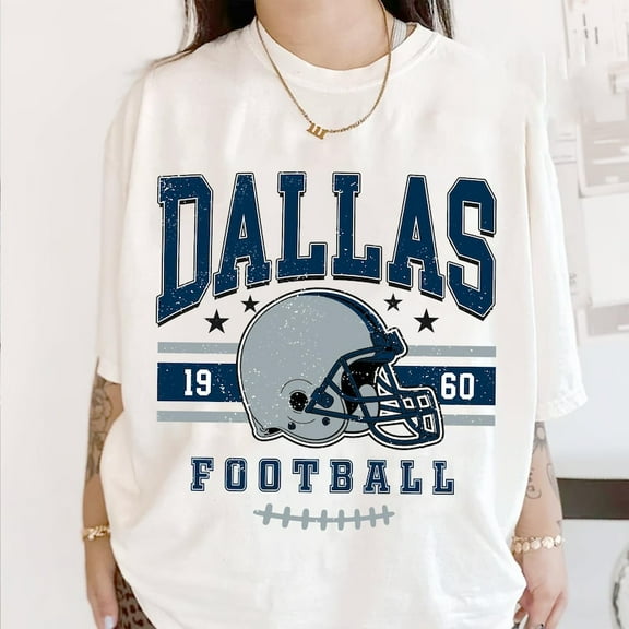 Dallas Football Vintage Style Sweatshirt T-Shirt, Dallas Football Shirt