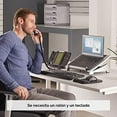 thumbnail image 4 of Fellowes Office Suites Laptop Riser (8032001),BLACK/SILVER,medium, 4 of 8