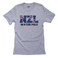 thumbnail image 1 of New Zealand Waterpolo - Olympic Games - Rio - Flag Men's Grey T-Shirt, 1 of 2