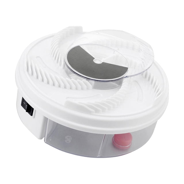 moscas eléctrico moscas desmontable Cebo hogar Patios Cocina Recargable Baoblaze atrapamoscas